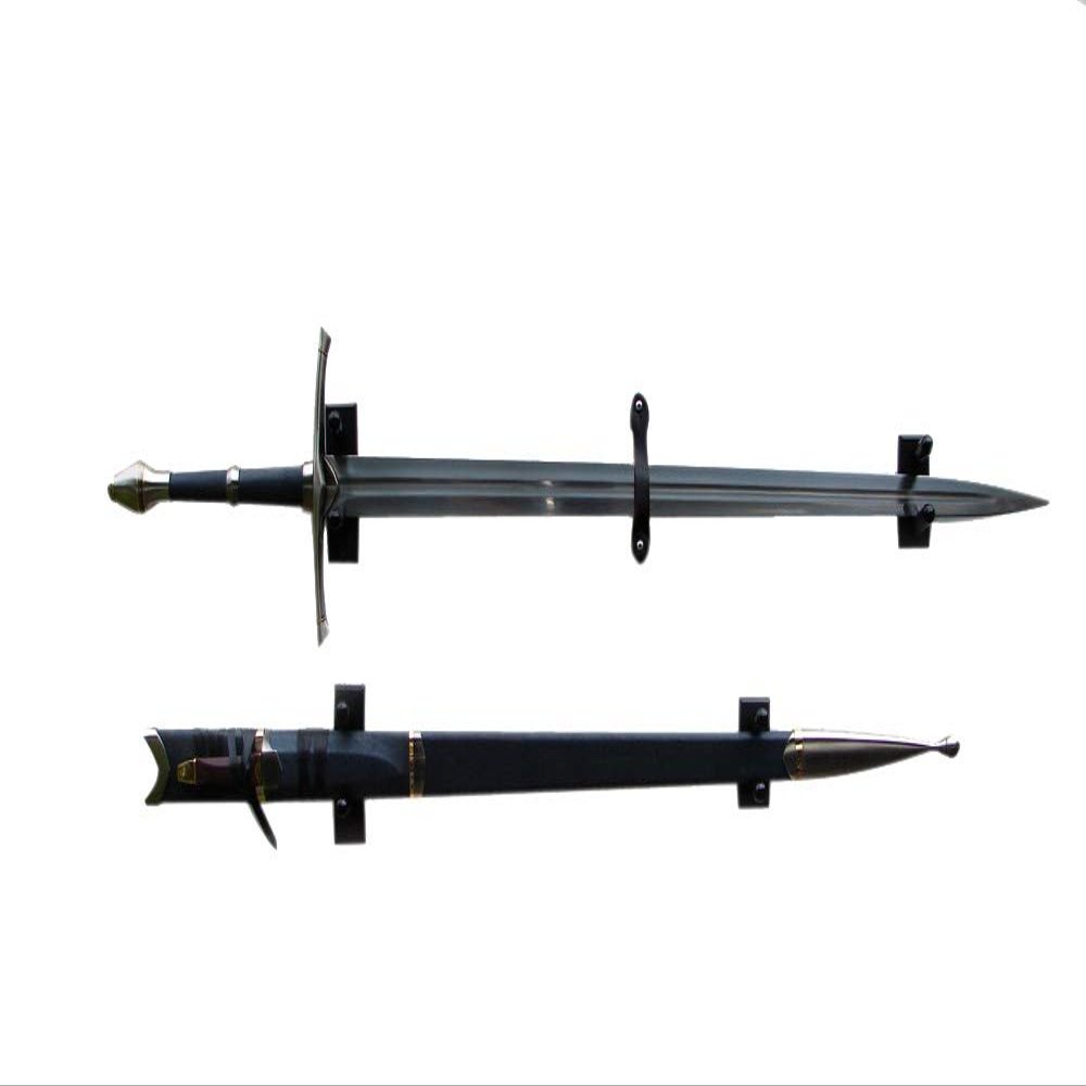 KR Ideas Standard Horizontal Sword with Sleeve Wall Mount (Made in The USA) (Poplar)