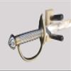 KR Ideas Standard Horizontal Sword with Sleeve Wall Mount (Made in The USA) (Poplar) view 3