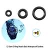 1.4-2.8mm 12 Sizes O Watch Back Gasket Rubber Seal Washers Set Watch Gaskets kit Replacement O-Rings for Watch Backs view 4