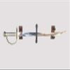 KR Ideas Standard Horizontal Sword with Sleeve Wall Mount (Made in The USA) (Brown) view 2