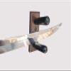KR Ideas Standard Horizontal Sword with Sleeve Wall Mount (Made in The USA) (Brown) view 4