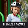 Atphfety Kids Toddler Bike Helmet, Adjustable Boys Girl Helmets from Baby to Children(Age 1-8), Multi Sports for Bicycle Skate with LED Light view 2