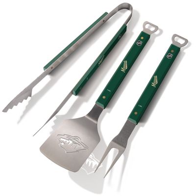 NHL Minnesota Wild Spirit Series 3-Piece BBQ Set