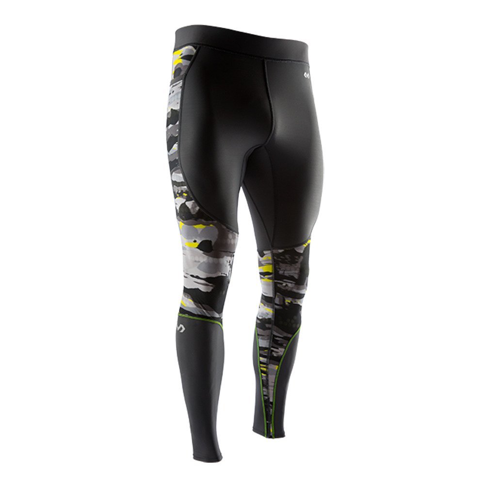 McDavid Men's Recovery Max Tight - Black/Hydro Camo Bright Teal - 2XL