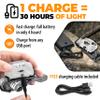 Foxelli USB-C Rechargeable LED Headlamp  Super Bright, Lightweight Head Lamp for Running, Camping, Hiking & Work  Comfortable Fit for Adults & Kids view 3