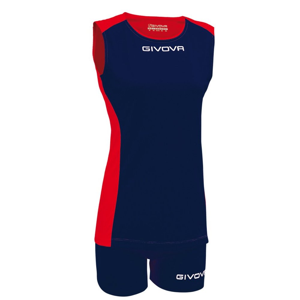 Givova KITV06, Unisex_Adult, Blue-Red, XL
