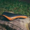 Funn Adlib HD Mountain Bike Saddle with Durable and Light CrMo Rails, Comfortable and Stable Bicycle Saddle, Vinyl Leather Covered Bicycle Saddle for MTB, BMX and Road Bike (Orange) view 2