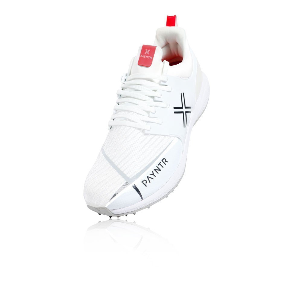 Payntr XPF-22 Cricket Spikes - 10 - White