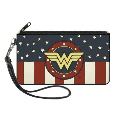 Buckle-Down womens Buckle-down Zip Wonder Woman Small Wallet, Multicolor, 6.5 x 3.5 US