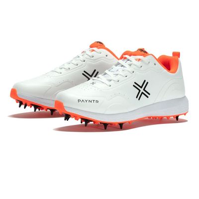 Payntr XPF-22 Cricket Spikes - 11 - White