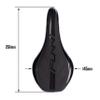 Funn Adlib HD Mountain Bike Saddle with Durable CrMo Rails, Comfortable and Stable Bicycle Saddle, Vinyl Leather Covered, Red view 3