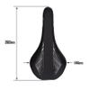 Funn Skinny Mountain Bike Saddle with Durable CrMo Rails, Featherlight and Streamlined Bicycle Seat, Tough Vinyl Leather Covered Bicycle Saddle for MTB, BMX and Road Bike (Red) view 3