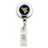 Badge Reel with Alligator Clip (West Virginia Mountaineers) view 1