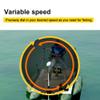 AQUOS Haswing CaymanB Electric Bow Mount 12V Saltwater & Freshwater Trolling Motor - 55lbs Thrust, 54in Shaft, with Wireless Remote & Quick Release Bracket view 2