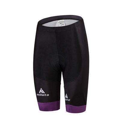 Uriah Women's Cycling Shorts 3D Coolmax Gel Padded Purple Size XL(CN)