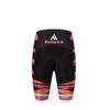 Uriah Women's Cycling Shorts 3D Coolmax Gel Padded Zebra Lines Size XL(CN) view 3