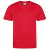 AWDis Childrens/Kids Cool Smooth T-Shirt (7/8 Years) (Red) view 1