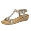 Cipriata Womens/Ladies Lia Sandals (9 US) (Pewter) view 3