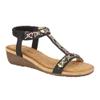 Cipriata Womens/Ladies Lia Sandals (9 US) (Pewter) view 4