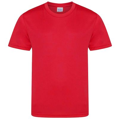 AWDis Childrens/Kids Cool Smooth T-Shirt (3/4 Years) (Red)