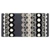 Mayatex Riverland Saddle Blanket, Charcoal/Ash/Cream/Black view 1