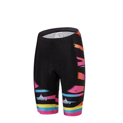 Uriah Women's Cycling Shorts 3D Coolmax Gel Padded Zebra Lines Size 5XL(CN)