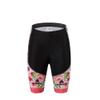 Uriah Women's Cycling Shorts 3D Coolmax Gel Padded Flower Sea Size 4XL(CN) view 1