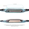 TDA Running Belt Waist Pack - Water Resistant Runners Workout Belt Fanny Pack for Hiking Fitness Running Cycling  Adjustable Running Pouch for All Kinds of Phones iPhone Android Windows (Baby Blue) view 3