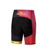 Uriah Women's Cycling Shorts 3D Coolmax Gel Padded Red Black Size M(CN) view 2