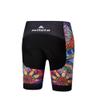 Uriah Women's Cycling Shorts 3D Coolmax Gel Padded Retro Paint Size M(CN) view 2