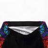 Uriah Women's Cycling Shorts 3D Coolmax Gel Padded Retro Paint Size M(CN) view 3