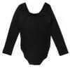 Sookie Active Basic Long Sleeve Leotard (BLACK, Youth 2-4) view 2