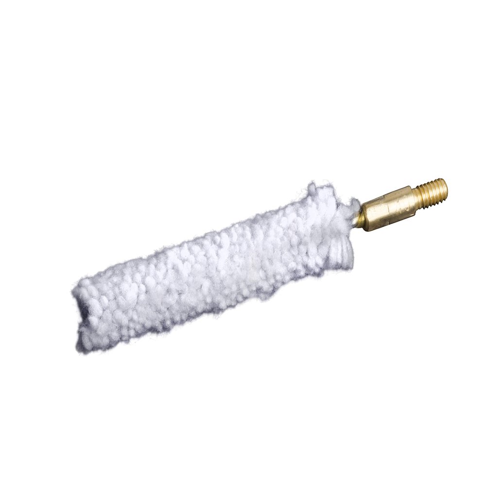 Breakthrough Clean Technologies Bore Mop Cleaning Swabs, .44 & .45 Caliber, White with #8-32 Thread - Cleaning Accessory for Gun Cleaning Kit