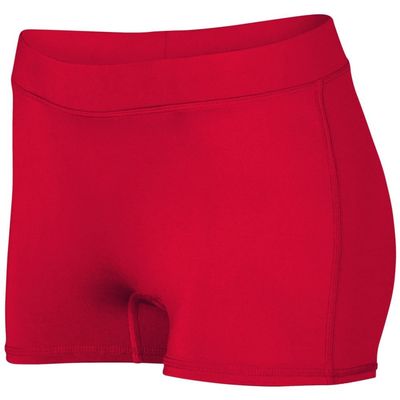 Augusta Sports Ladies Dare Short, Red, X Large