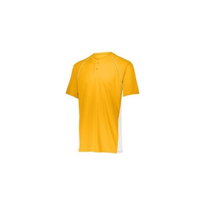 Augusta Sports Youth Limit Jersey, Gold/White, Small
