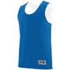 Augusta Sports Reversible Wicking Tank, Roy/WHI, XXX Large view 1