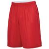 Augusta Sports Reversible Wicking Short, Red/White, X Large view 1