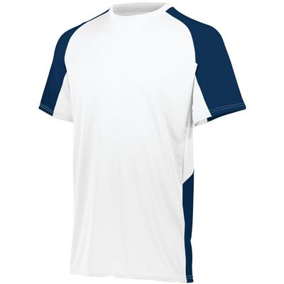 Augusta Sports Cutter Jersey, White/Navy, XX Large