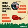 FORESTER Arborist Throw Line Kit | 11oz Throw Weight & 166ft Rope | Ultra Slick 100% Polyester Rope | Arborist Equipment For Tree Climbing view 2