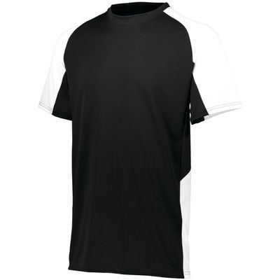 Augusta Sports Cutter Jersey, Black/White, Large