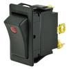 BEP 1001708 SPST Rocker Switch - Off/On, One LED view 1