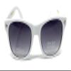 WebDeals - Kids Childrens 80's Classic Retro Sunglasses Assorted Colors (Soft Feel White, Smoke) view 2