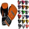 Gym Training Stand-Up Boxing Gloves (Orange/Black, Large-16oz) view 1