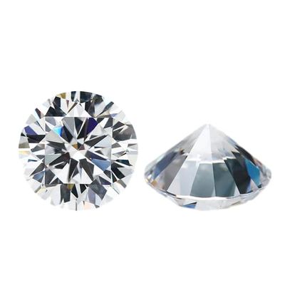 50pcs 9.0mm AAAAA Round Machine Cut Large Cubic Zirconia Stone CZ synthetic gemstone