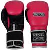 Gym Training Stand-Up Boxing Gloves (Pink/Black, Large-16oz) view 2