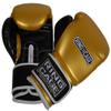 Gym Training Stand-Up Boxing Gloves (Gold/Black, Large-16oz) view 3
