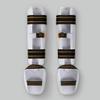 MOOTO MTX Taekwondo Shin&Instep Protectors White XS to XL (L(51.5cm or 20.2")) view 3