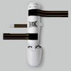 MOOTO MTX Taekwondo Shin&Instep Protectors White XS to XL (L(51.5cm or 20.2")) view 4