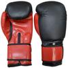Gym Training Stand-Up Boxing Gloves (NO Logo Black/Red, Regular-12oz) view 2