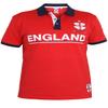 Duke D555 Mens Big Kingsize Short Sleeve England Football World Cup Polo T-Shirt (as1, Alpha, 3X_l, Big, Regular, Red Polo, 3XL) view 1